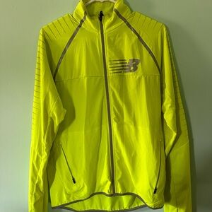 New Balance Men's Neon Yellow Jacket